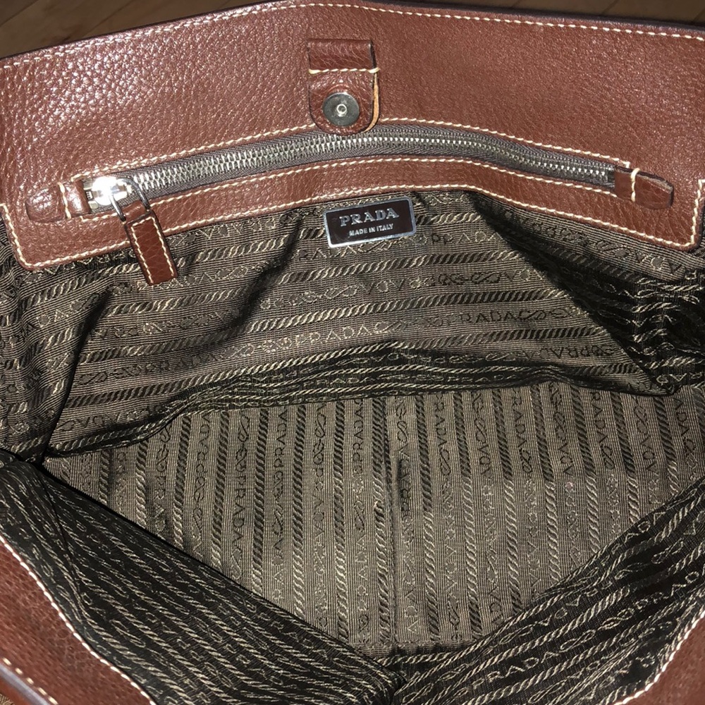 Brown Prada purse - Picture 3 of 6